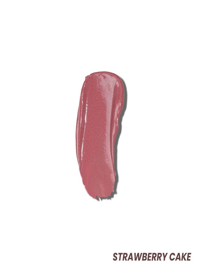 LAMIOR Peptide Glaze Lip Balm - Strawberry Cake| 3-in-1 Formula for Glossy Shine, Healing, and Nourishment | Pillowy-Soft Lips | Nourishes Dry Skin | Real Reviews, Juicy Results! - Image 2